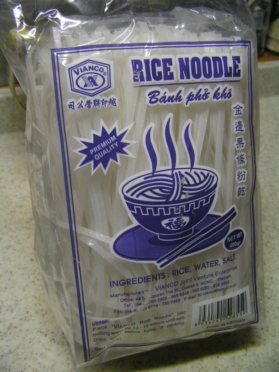 Bánh phở khô