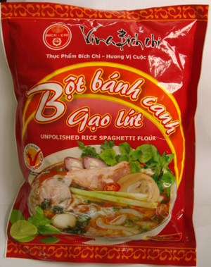 Bột bánh canh gạo lức
